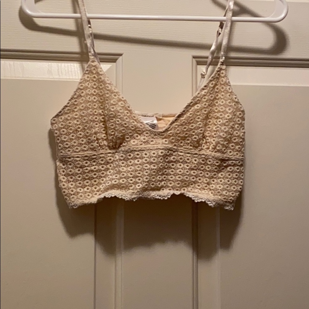 Cream bralette
